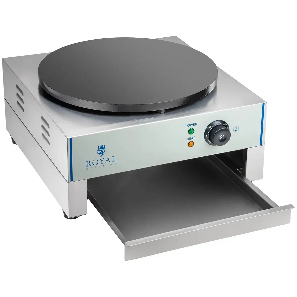 Crêpière électrique professionnelle 40 cm en inox à louer chez Funny Gonfle dans le Haut-Rhin — vignette 3
